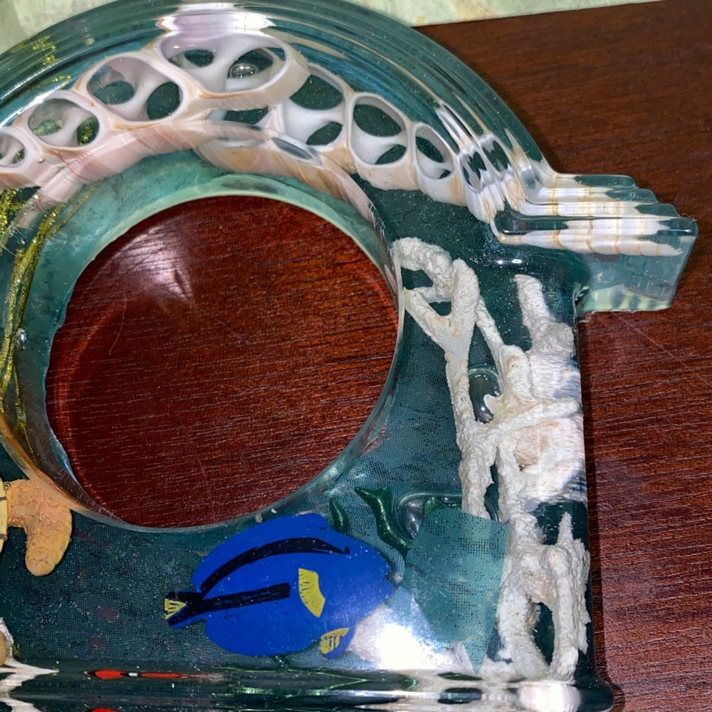 Colorful Ocean -Themed Clock - Picture 3 of 6